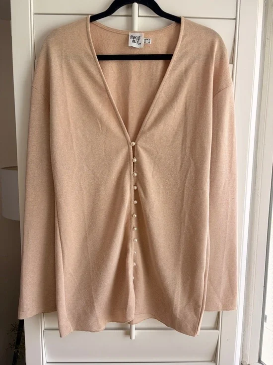 Princess Polly Macy Beige Cardigan - Picture 3 of 9